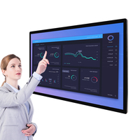 65" wall mount touchscreen all in one PC 