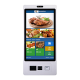 27 inch Touch screen Android payment kiosk Wall mounted all in one pc restaurant kiosk