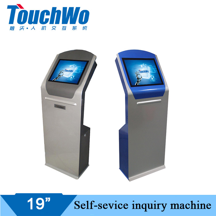 ​【BANK】Touch inquiry AIO computer is applied to all aspects of daily work